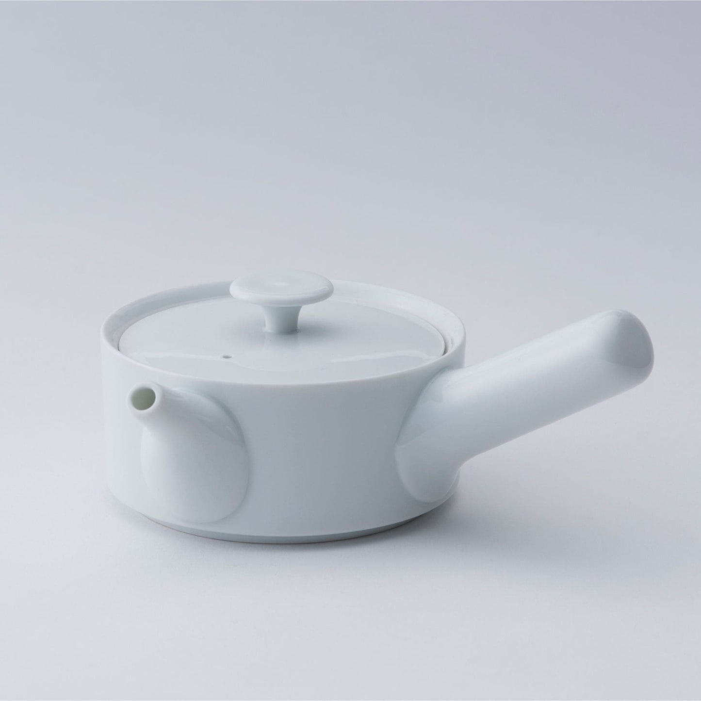 White Porcelain Kyusu (Tea Pot)