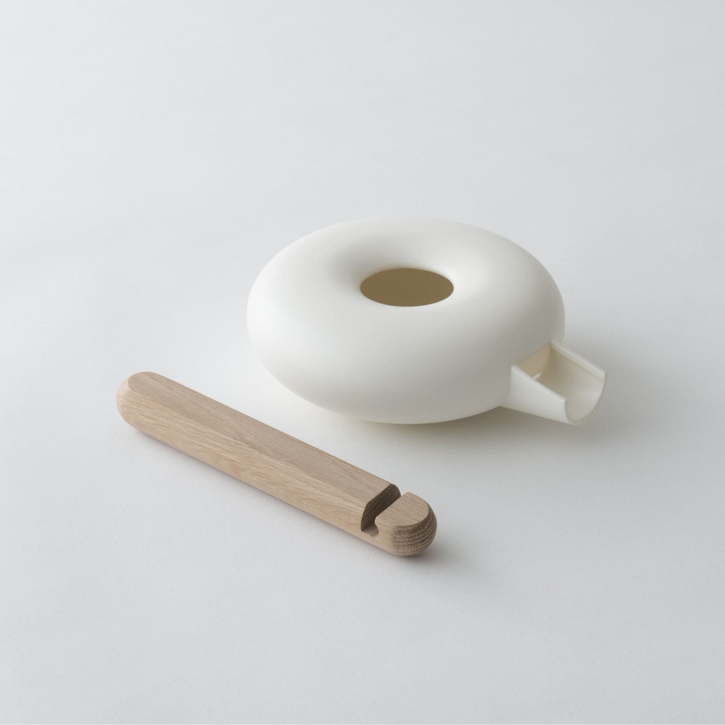 White Porcelain Coffee / Tea Roaster