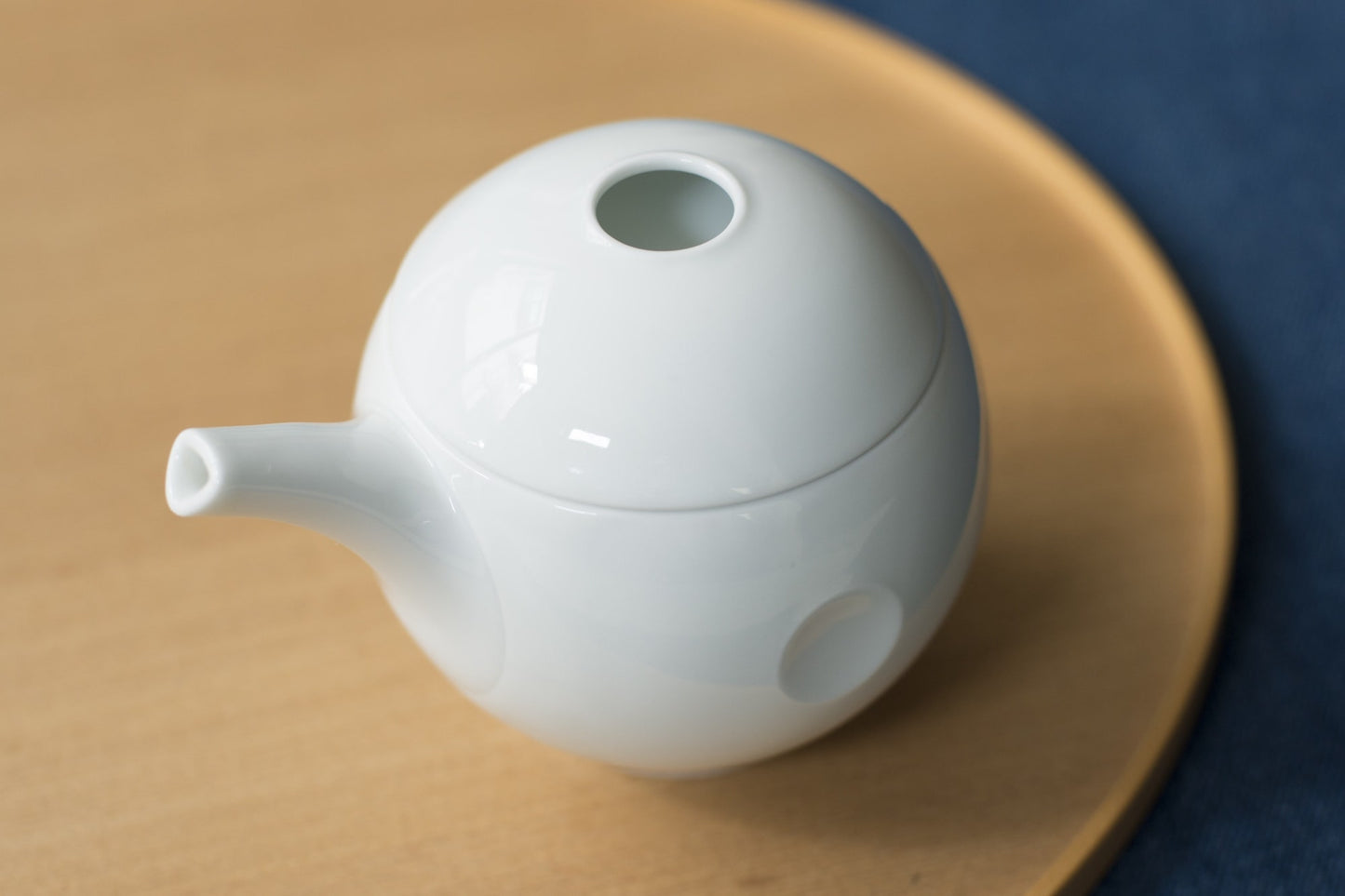 White Porcelain Teapot