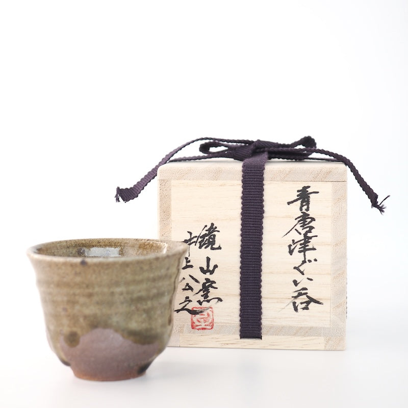 Aogaratasu Guinomi (Sake Cup)