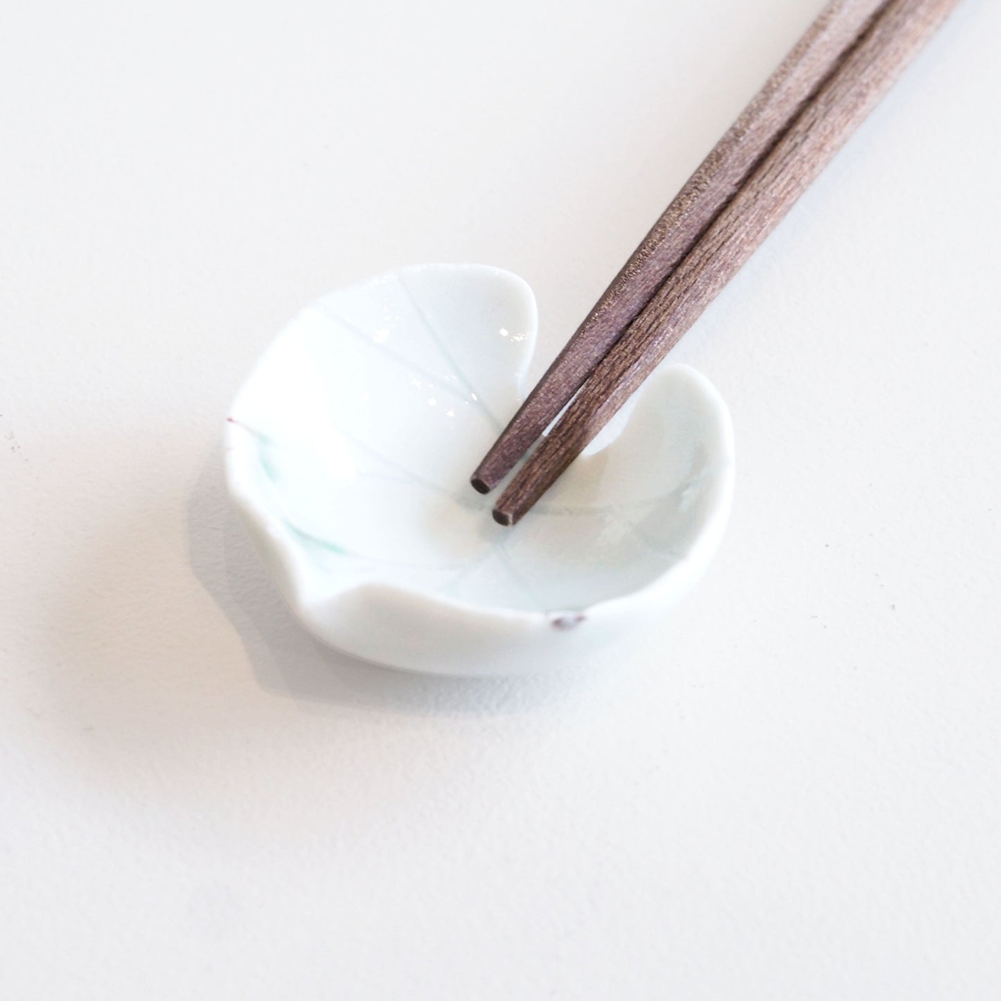 Handmade Leaf Chopstick Rest