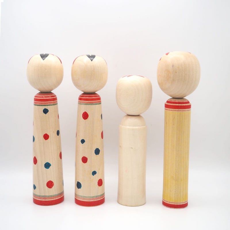 Medium Vintage Kokeshi