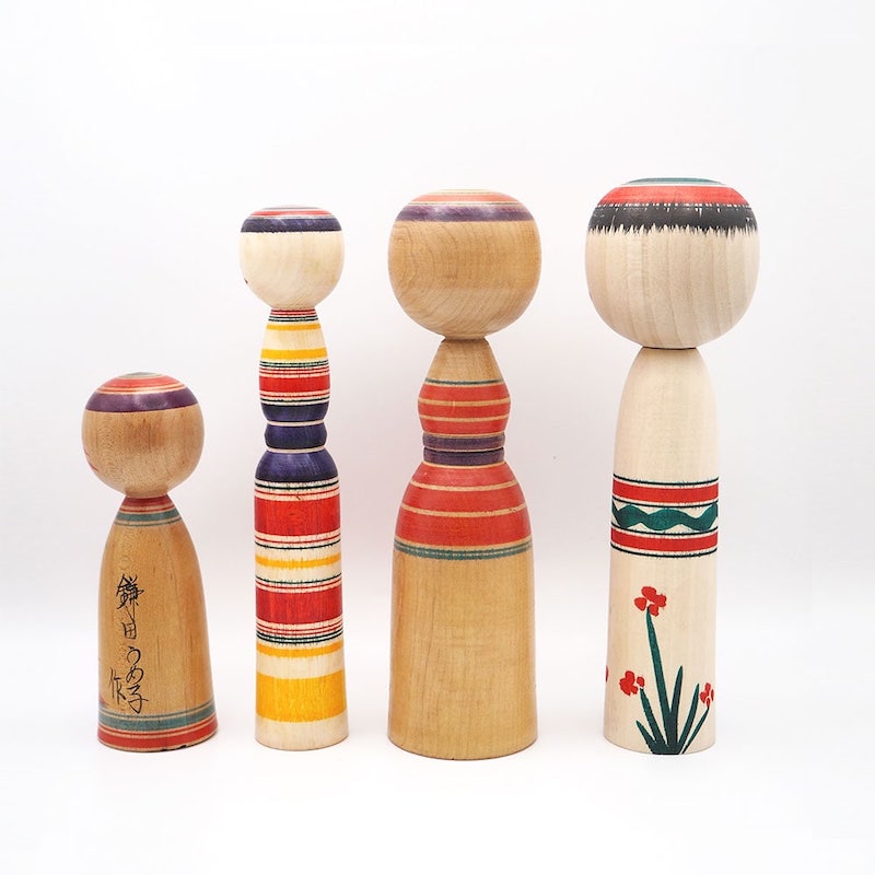 Medium Vintage Kokeshi