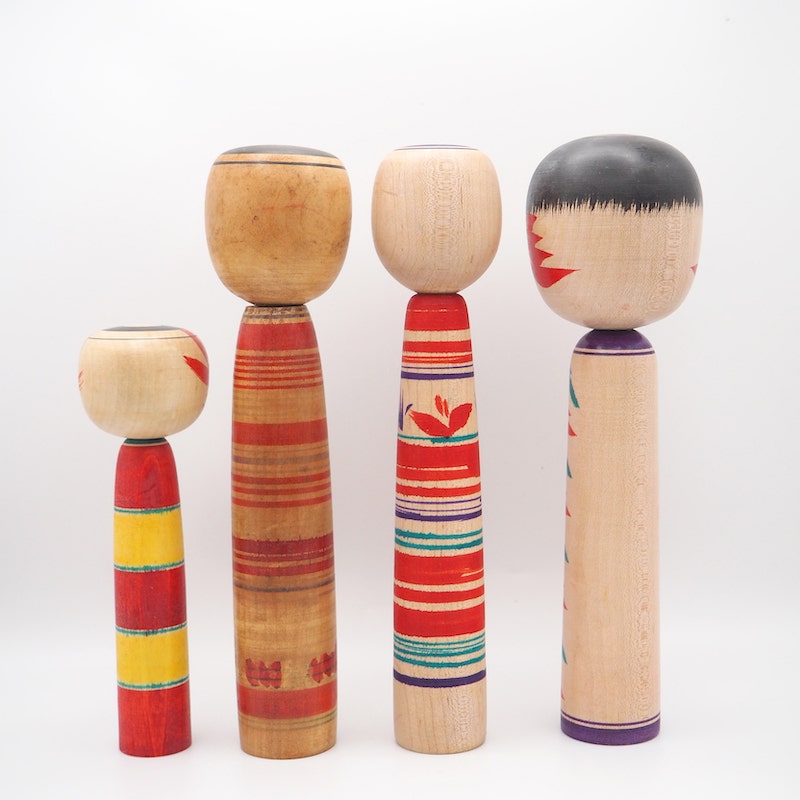 Medium Vintage Kokeshi
