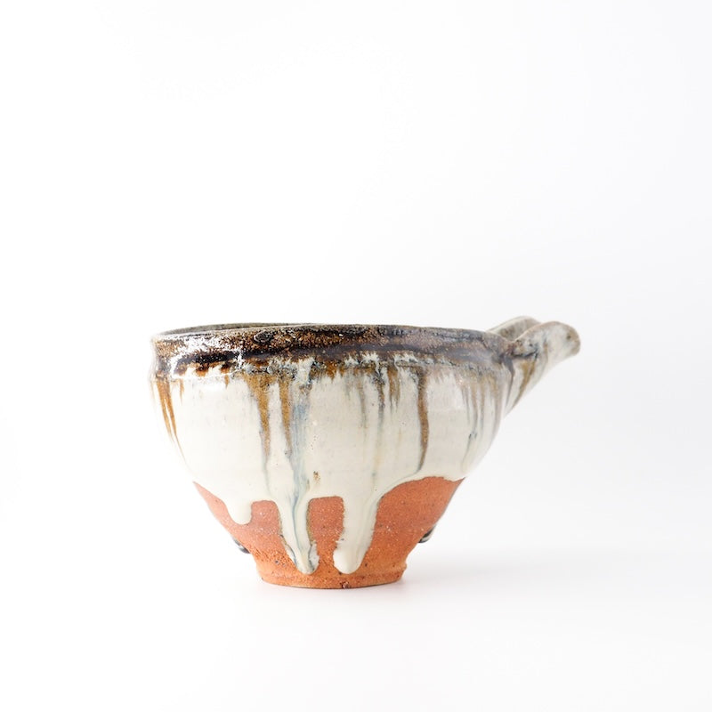 Chosen Karatsu Matcha Tea Bowl / Katakuchi