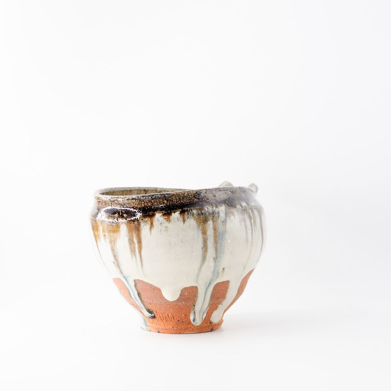 Chosen Karatsu Matcha Tea Bowl / Katakuchi