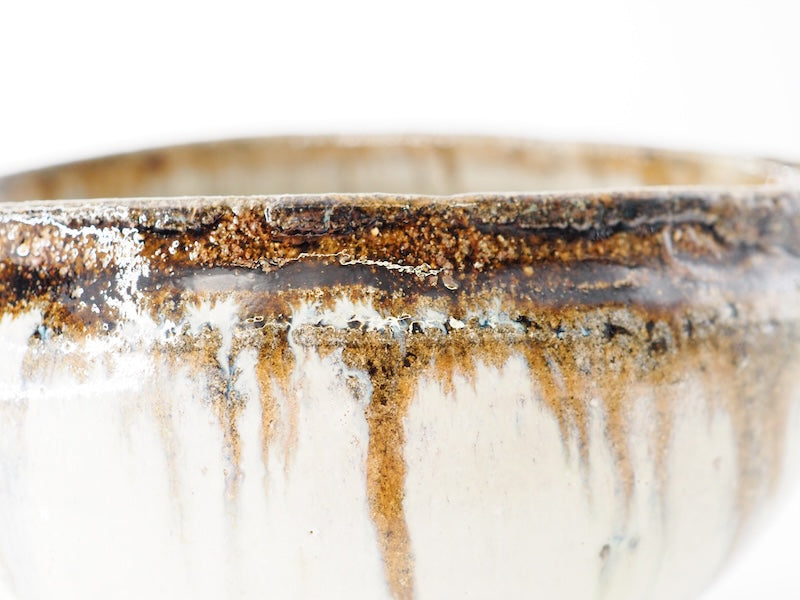 Chosen Karatsu Matcha Tea Bowl / Katakuchi