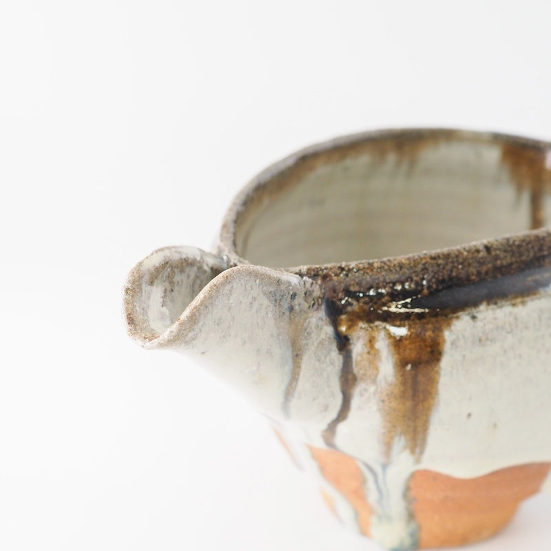 Chosen Karatsu Matcha Tea Bowl / Katakuchi