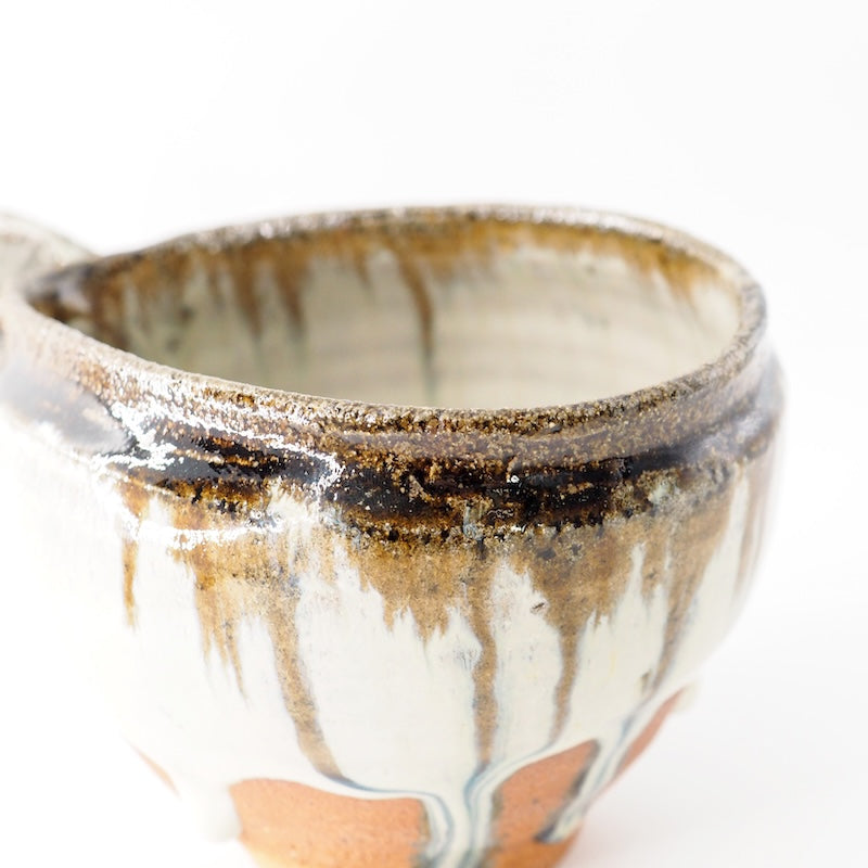 Chosen Karatsu Matcha Tea Bowl / Katakuchi
