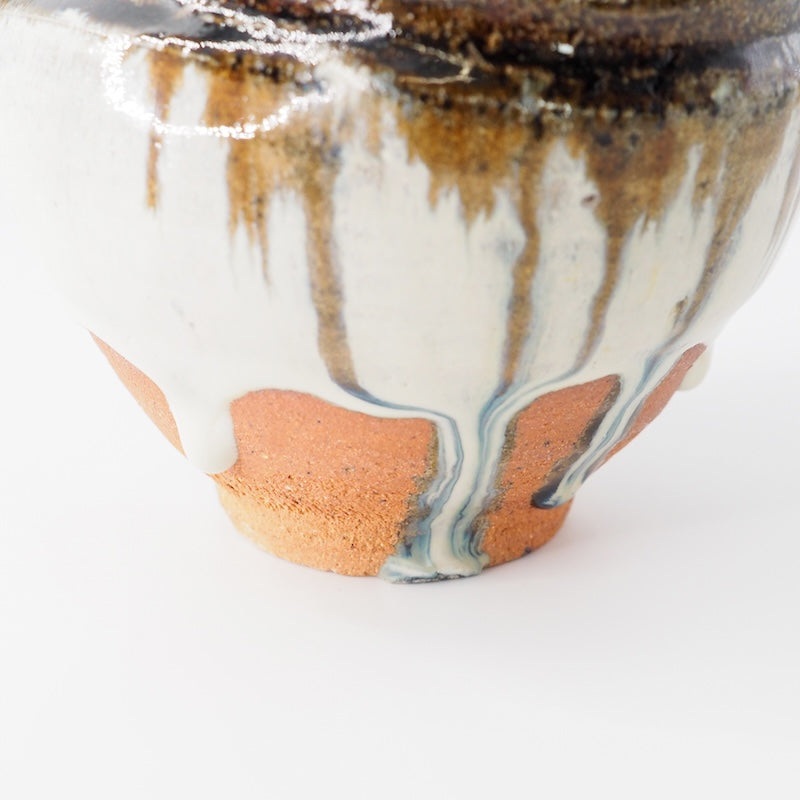 Chosen Karatsu Matcha Tea Bowl / Katakuchi