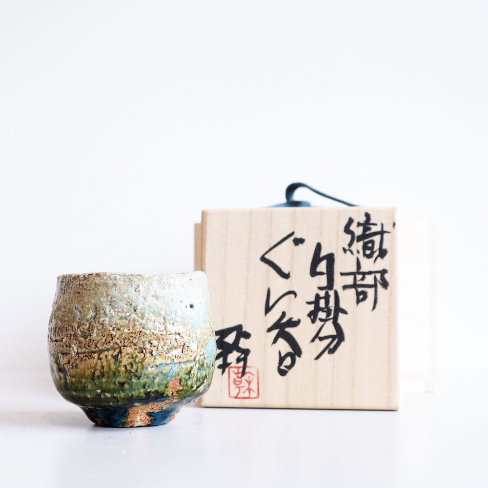 White Oribe Small Cup