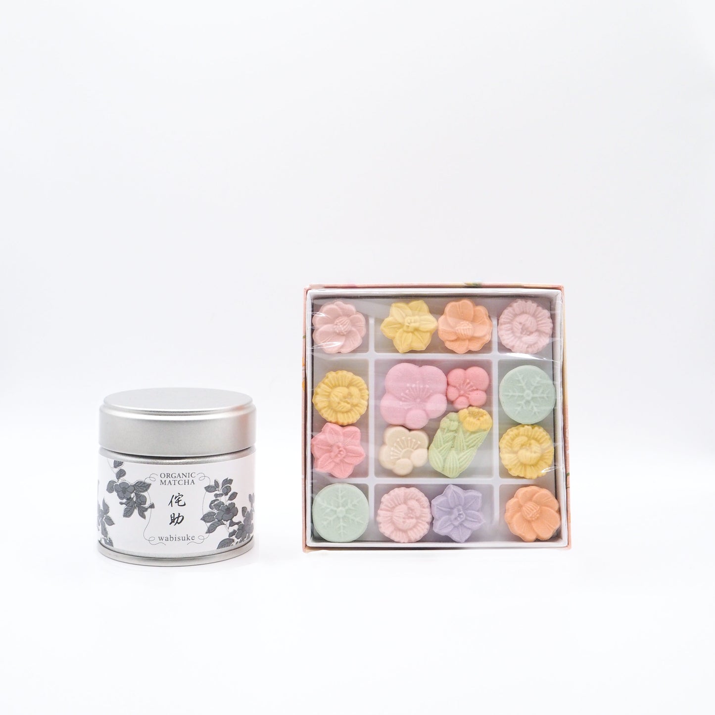 Matcha and Wasanbon Sweets Set