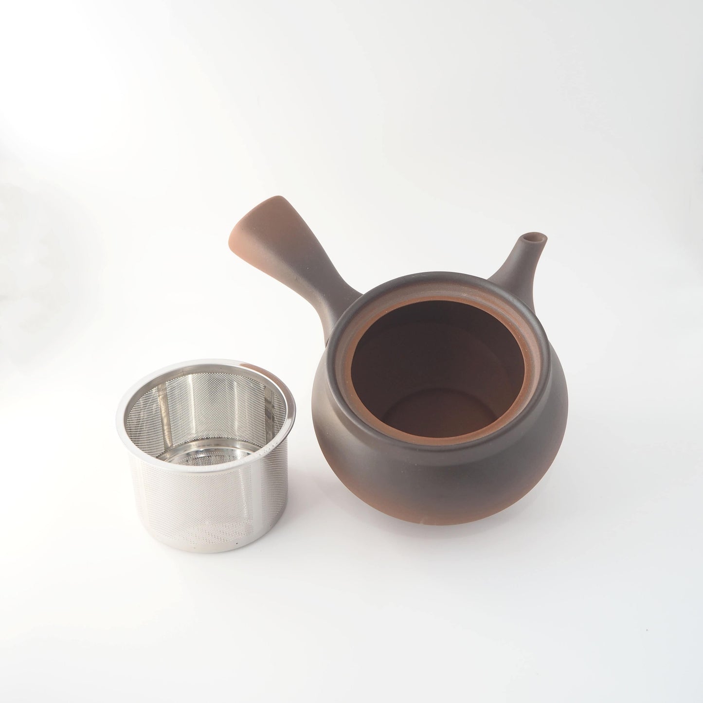 Tokoname Kyusu Teapot - Red Brown