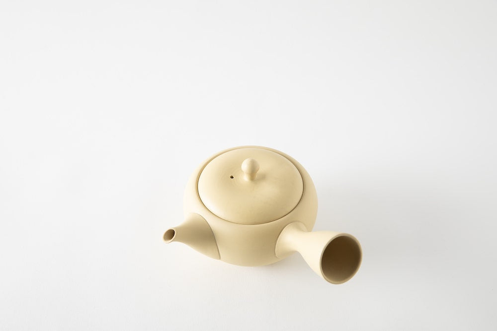 Tokoname Kyusu Teapot - Cream