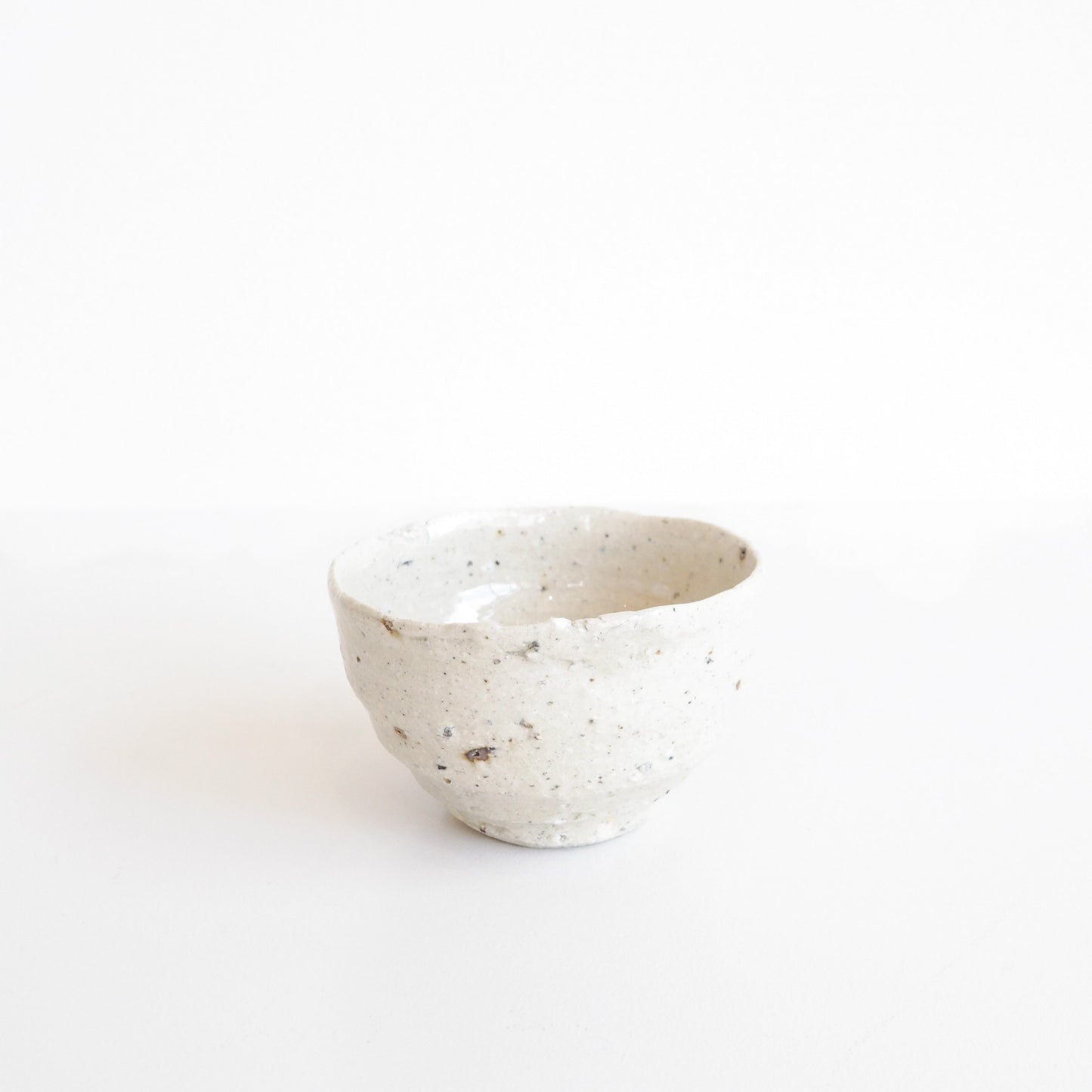 Handcrafted Kumidashi Ivory Cup from Mashiko