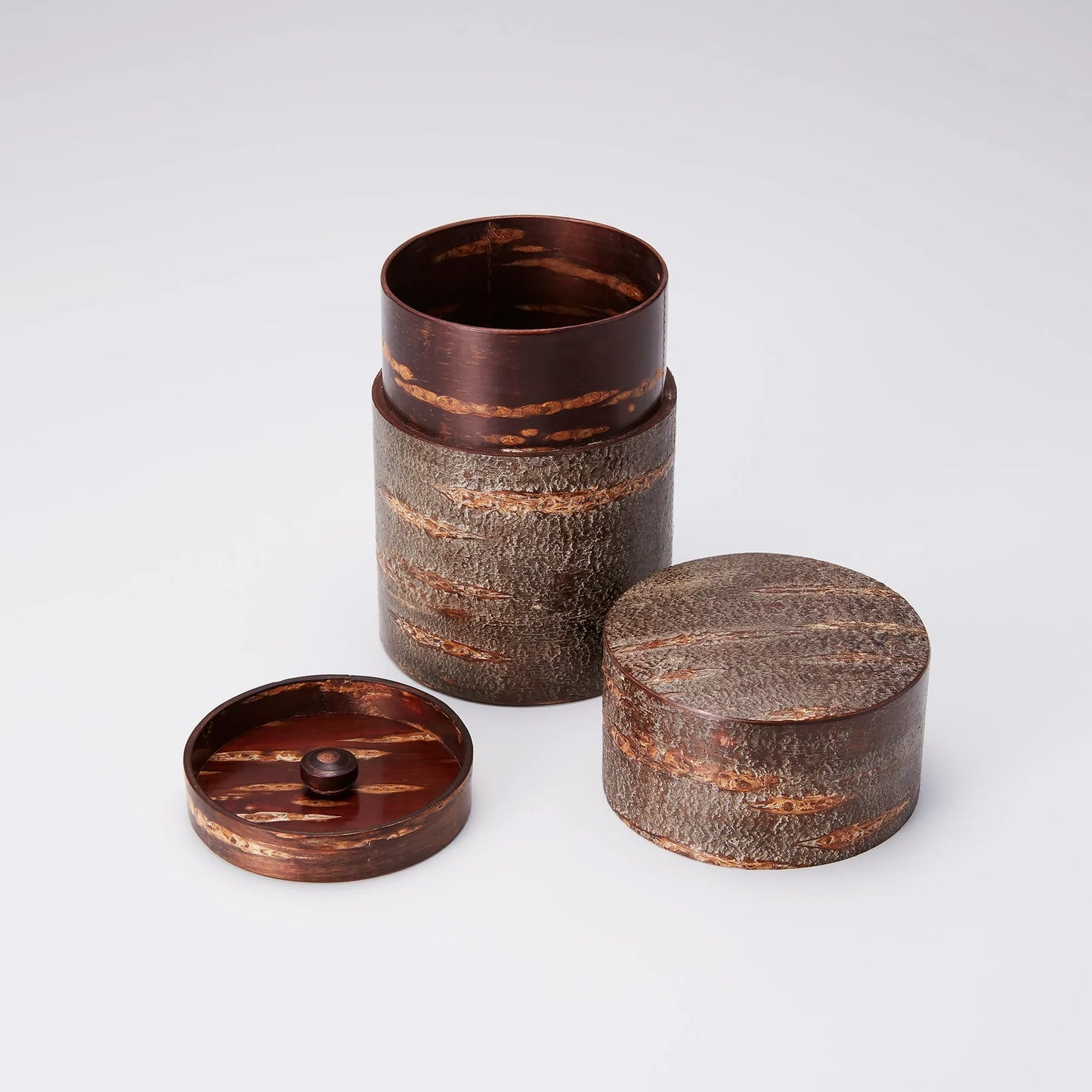 Cherry Bark Sokawa Chirashi Tea Caddy