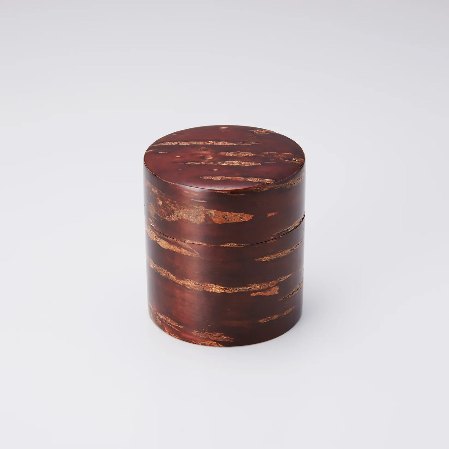 Cherry Bark Hiragata Tea Caddy