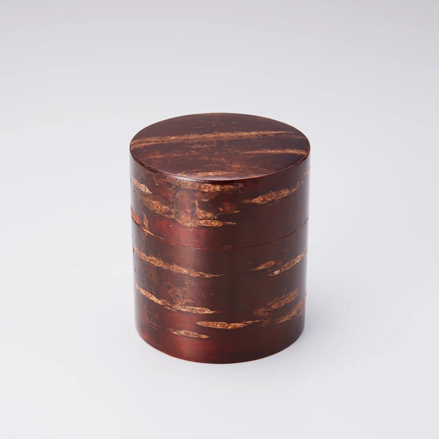 Cherry Bark Hiragata Tea Caddy