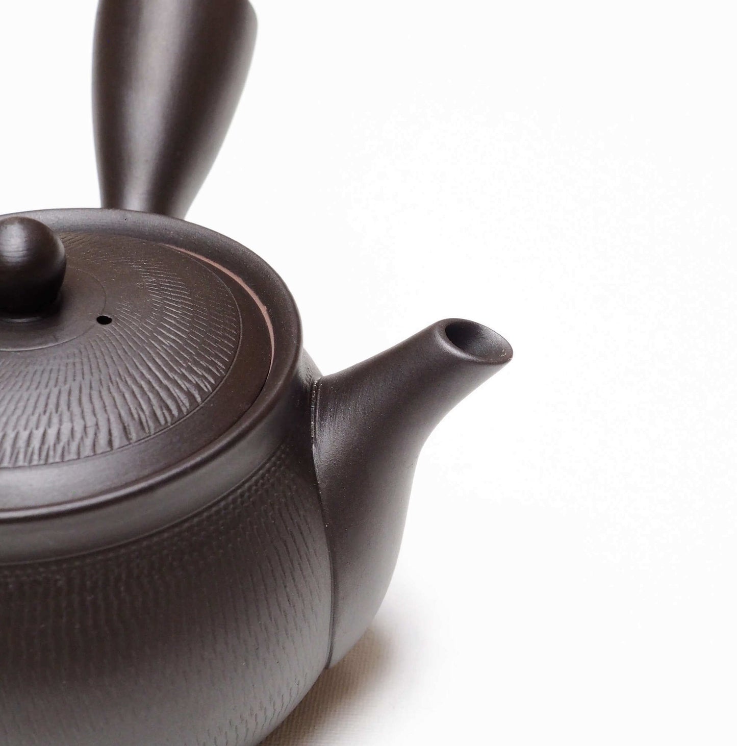 Tokoname Kyusu Teapot - Textured Black