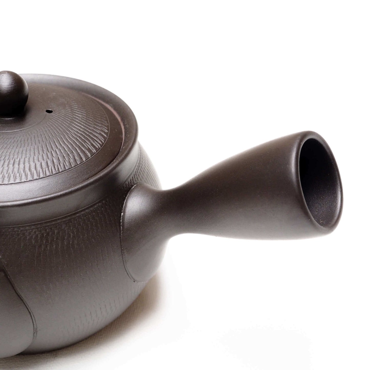 Tokoname Kyusu Teapot - Textured Black