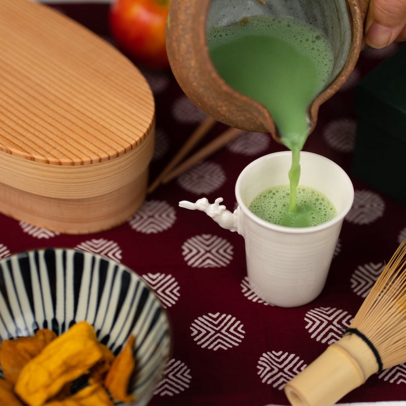 Small Porcelain Rabbit Cup