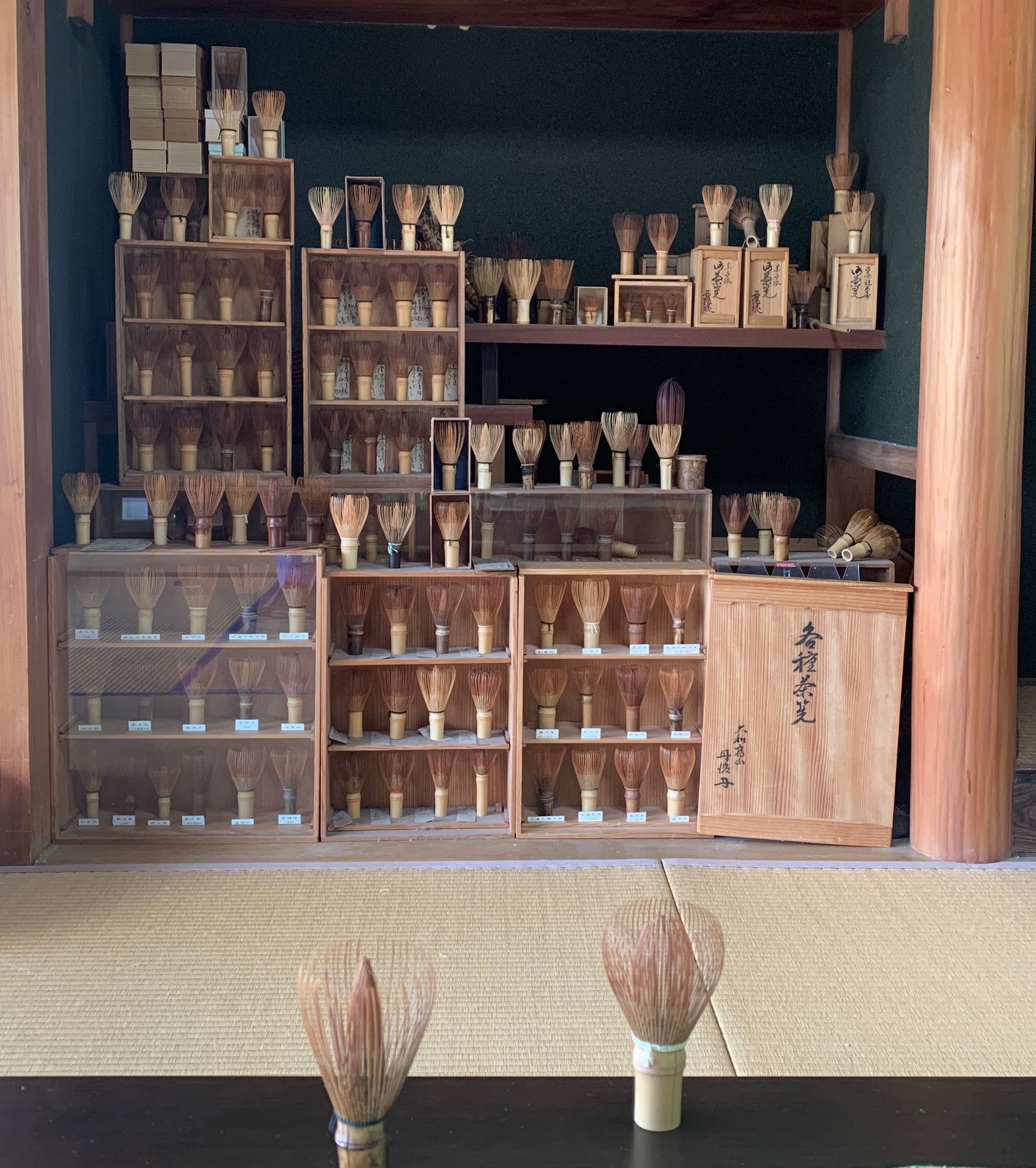 Chasen bamboo whisks