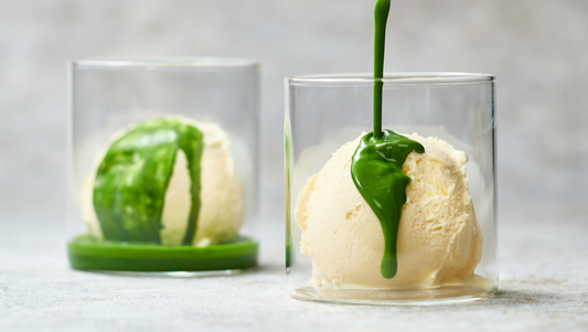 How to make Matcha and Hojicha Affogato