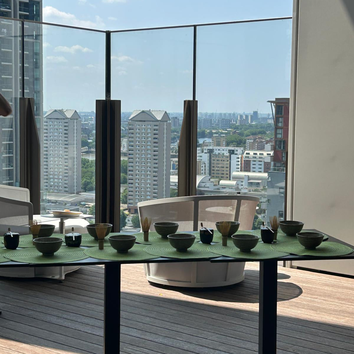 Skyscraper Yoga Terrace Serenity Elevates Matcha Moments: A Tea Ceremony Workshop for Berkeley Real Estate
