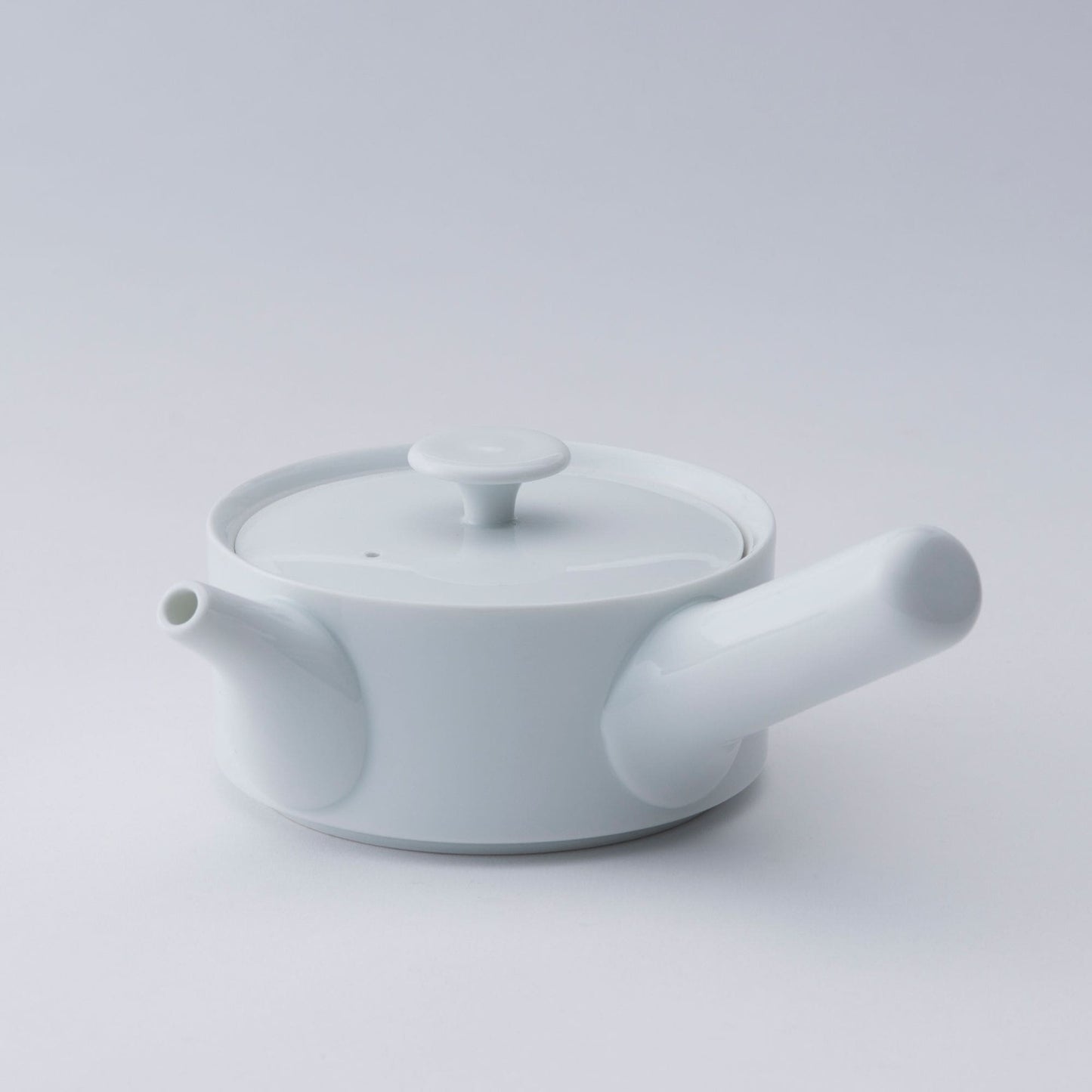 White Porcelain Kyusu (Tea Pot)