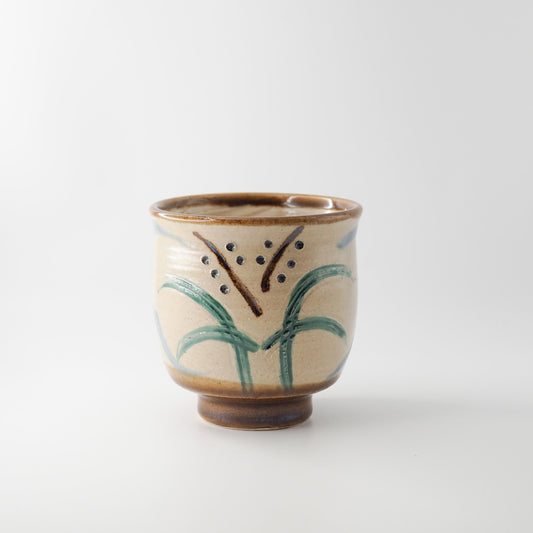 Handcrafted Yunomi Tea Cup by Akashi Shosaku