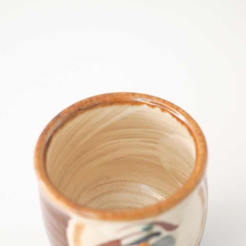 Handcrafted Sake Cup by Akashi Shosaku