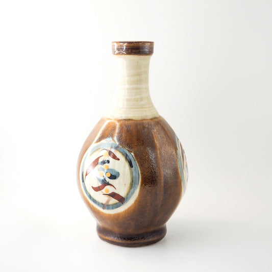 Handcrafted Tokkuri Vase by Akashi Shosaku