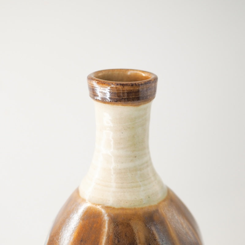 Handcrafted Tokkuri Vase by Akashi Shosaku