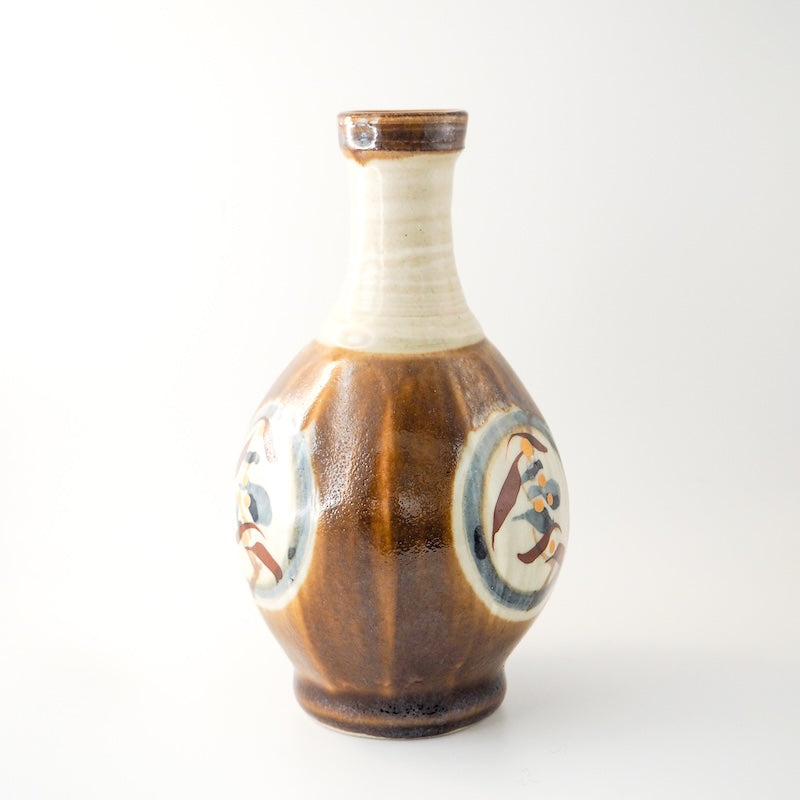 Handcrafted Tokkuri Vase by Akashi Shosaku