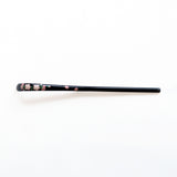 Black Cherry Blossom Chashaku (Bamboo Spoon)