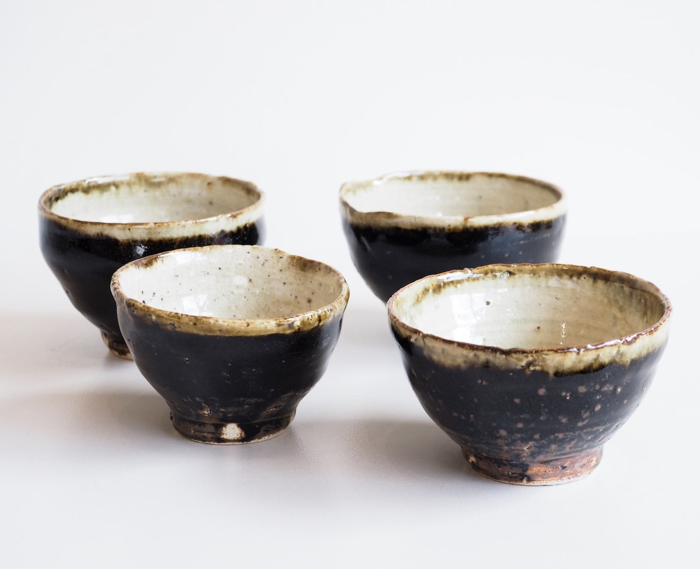 Handcrafted Kumidashi Black Cup from Mashiko