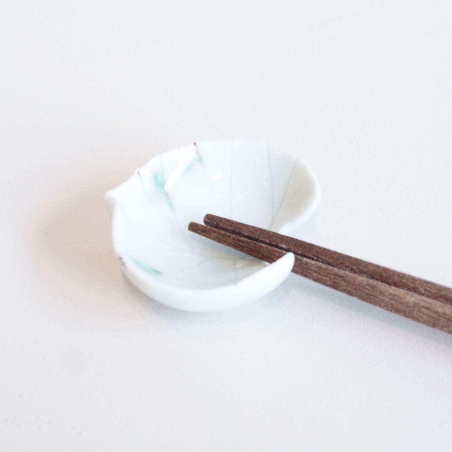 Handmade Leaf Chopstick Rest