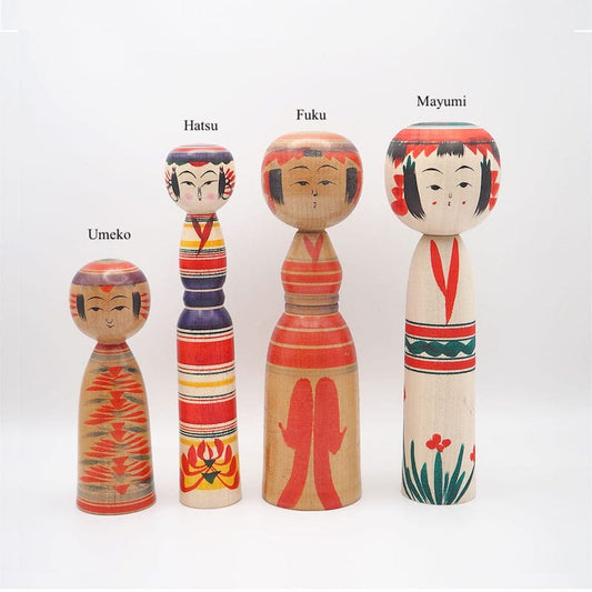 Medium Vintage Kokeshi