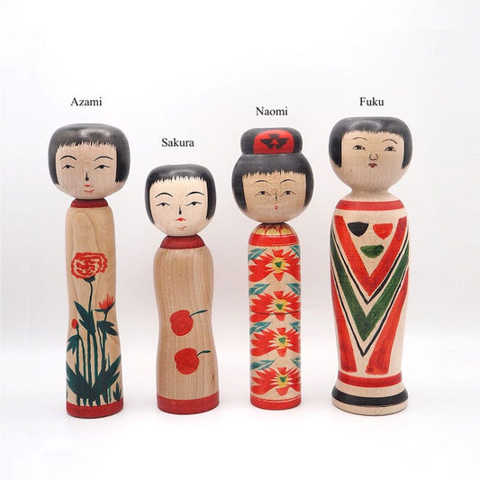 Medium Vintage Kokeshi