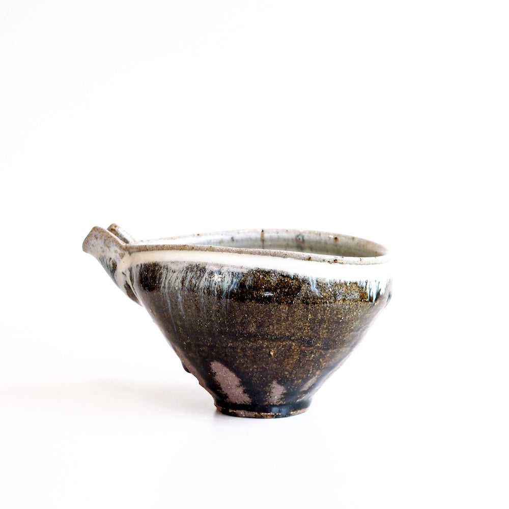 Chosen Karatsu Dark Katakuchi Pouring Pot