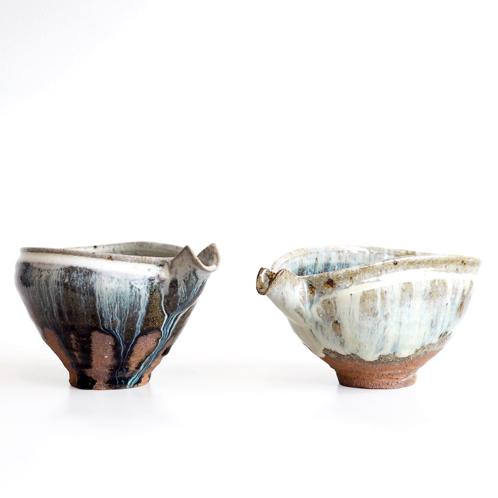 Chosen Karatsu Dark Katakuchi Pouring Pot