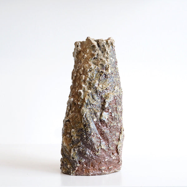 Ash Glazed Yohen Flower Vase