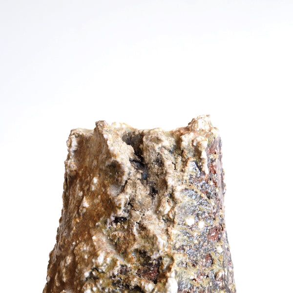 Ash Glazed Yohen Flower Vase