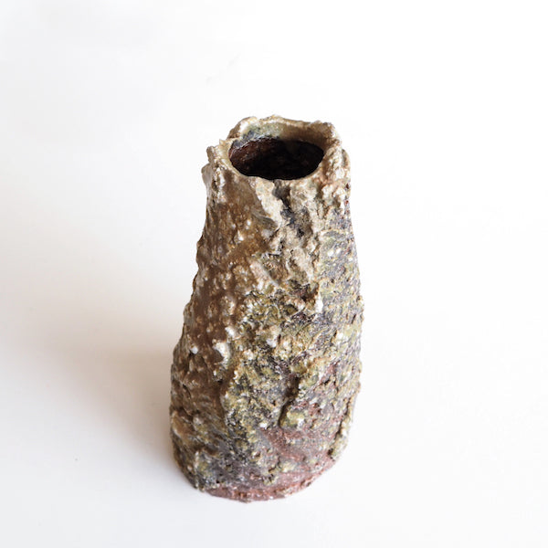 Ash Glazed Yohen Flower Vase
