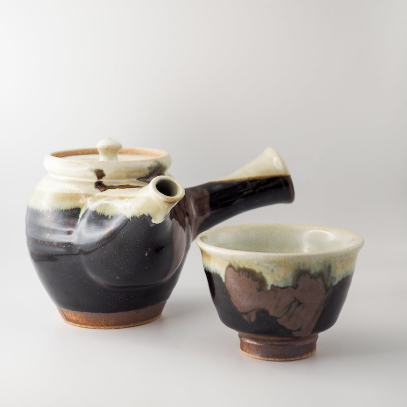 Mashiko Mingei Kyusu and Yunomi