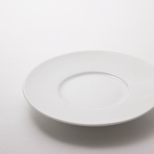 White Porcelain Saucer