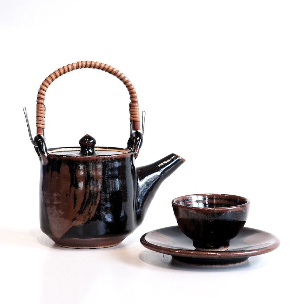 Mashiko Mingei Dobin Teaware Set