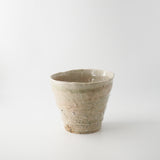 Handcrafted Kumidashi Ivory Yunomi