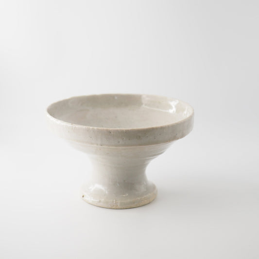 Handcrafted Pedestal Dish from Mashiko