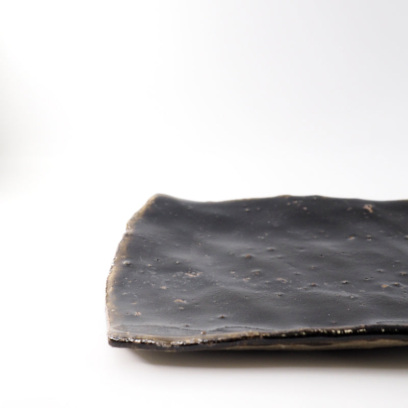 Handcrafted Black Plate